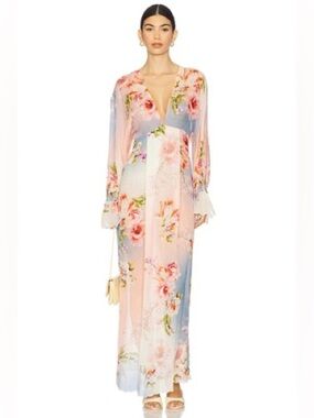HEMANT & NANDITA Revolve Floral Maxi Dress NWT Size Small BESTSELLER